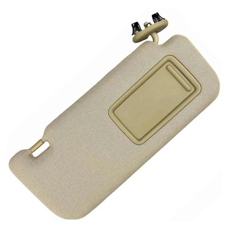 Visier Auto-Innensonnenblende Mit Spiegel Für Toyota Für Corolla 2007 2008 2009 2010 2011 2012 2013 Grau Beige Sonnenschutz Links Rechts Sonnenblende(Beige Right) von Drkxdt