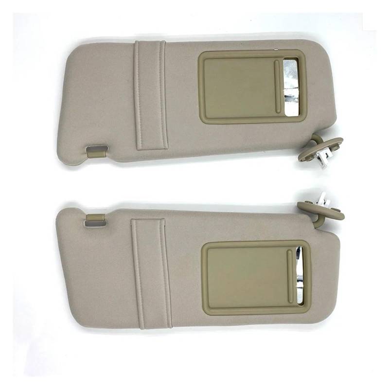 Visier Auto Links Sonnenblende Für Toyota Für Venza 2009-2015 Mit Schiebedach Grau Beige Tan Sonnenschirm Abdeckung Schatten Sonnenblende Sonnenblende von Drkxdt
