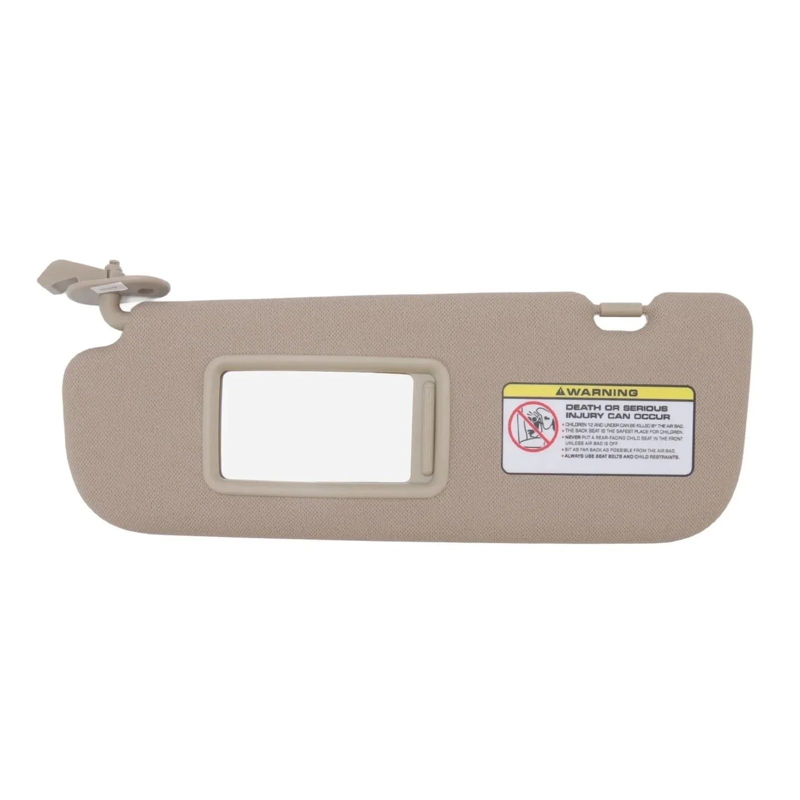 Visier Auto-Sonnenblende 852103X000 TX Beige Innensonnenschutz Sonnenschutz Ersatz Für Hyundai Für Elantra 2011 2012 2013 2014 2015 Sonnenblende(Beige Left) von Drkxdt