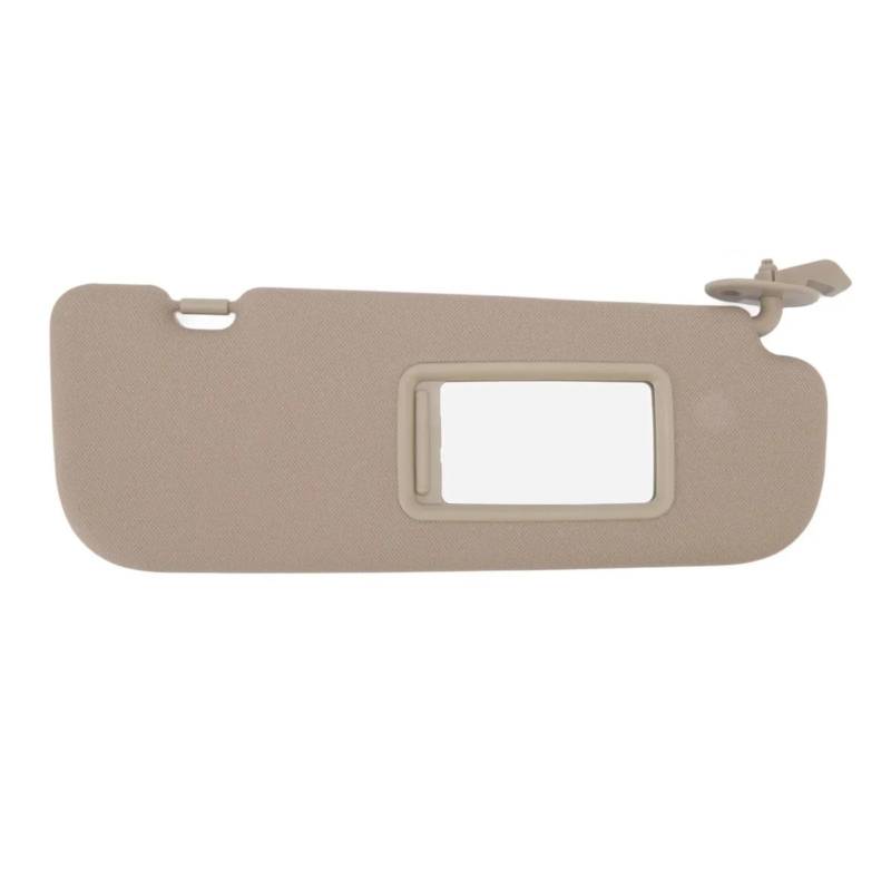 Visier Auto-Sonnenblende 852103X000 TX Beige Innensonnenschutz Sonnenschutz Ersatz Für Hyundai Für Elantra 2011 2012 2013 2014 2015 Sonnenblende(Beige Right) von Drkxdt