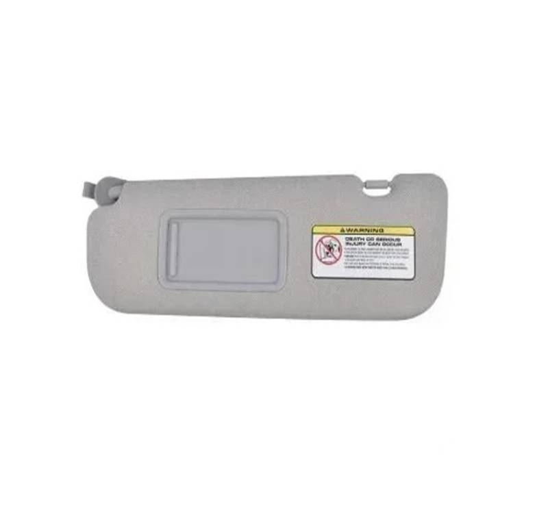 Visier Auto-Sonnenblende 852103X000 TX Beige Innensonnenschutz Sonnenschutz Ersatz Für Hyundai Für Elantra 2011 2012 2013 2014 2015 Sonnenblende(Gray Left) von Drkxdt