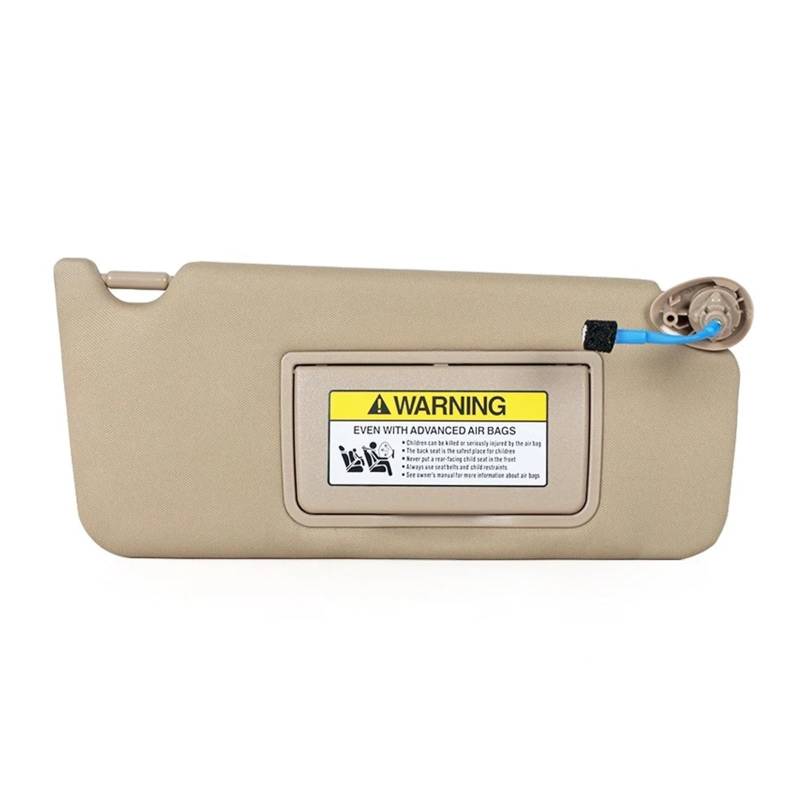 Visier Auto-Sonnenblende Beige Fahrerseite Beifahrerseite Für Accord 2008 2009 2010 2011 2012 Mit Kosmetikspiegel Sonnenblende(Recht) von Drkxdt
