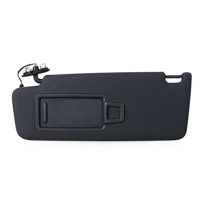 Visier Auto-Sonnenblende Mit Spiegel Für VW Für Jetta Für Skoda Für Octavia Für Xinrui Für Santana 5G0857551 5G0857552 5GG857551 5GG857552 Sonnenblende(Schwarze Linke) von Drkxdt
