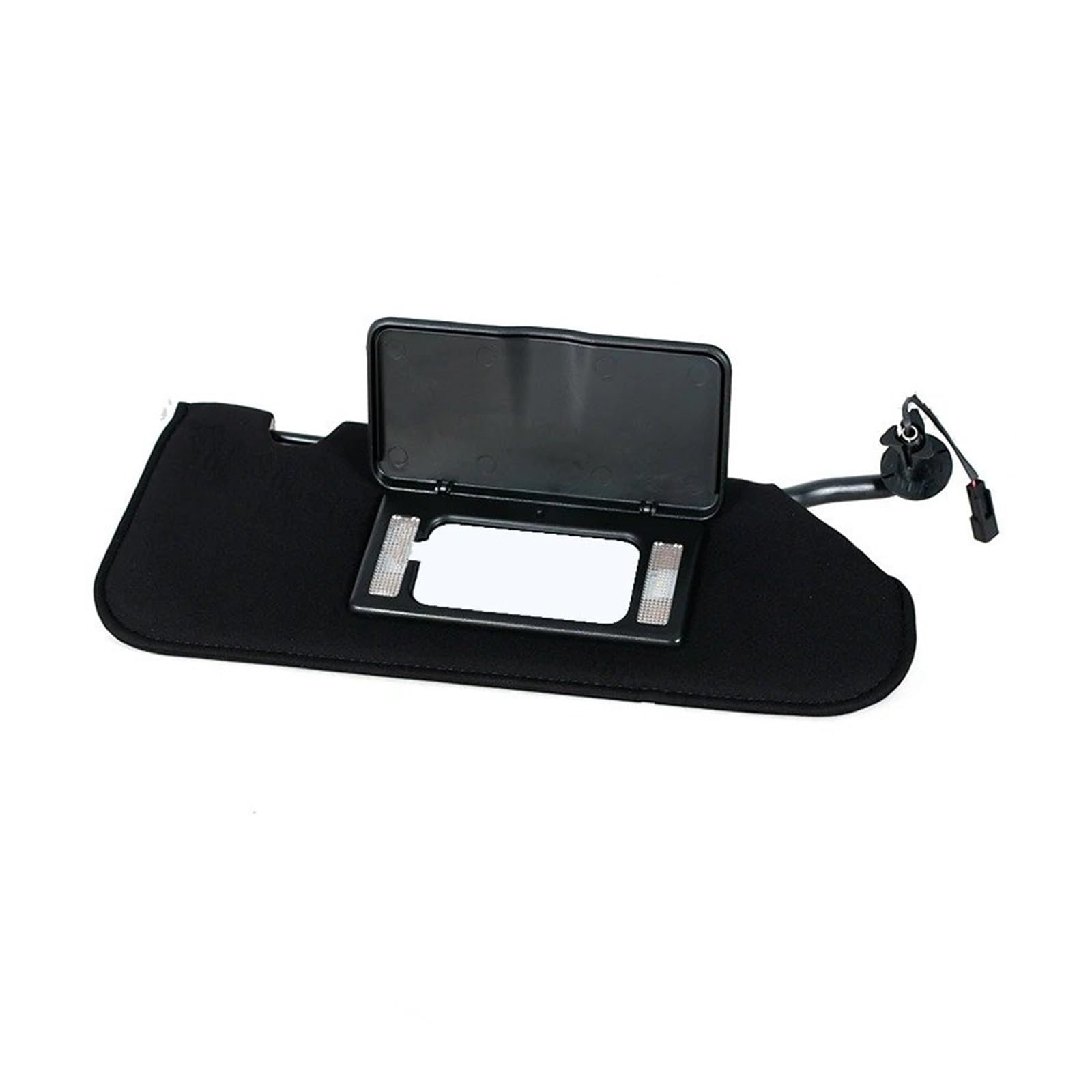 Visier Auto Sonnenblende Zubehör Für Chevrolet Für Corvette C6 2005-2013 23142243 23142245 Mit Linie Sonnenblende(Recht) von Drkxdt