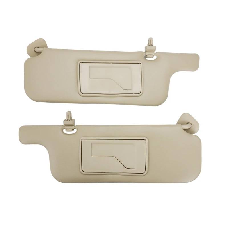 Visier Autoinnenverkleidung Für Toyota Für Corolla 2001-2004 2005 2006 2007 Sonnenblende Links/rechts Mit Schminkspiegel Sonnenschutz Sonnenblende von Drkxdt
