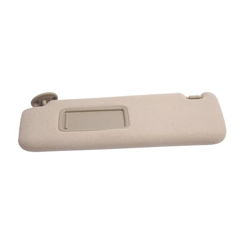 Visier Beige Grau Links Rechts Sonnenblende Mit Make-Up Spiegel Für Toyota Für Prado 2011 2012 2013 2014 2015 2016 2017 2018 2019 74320-35A91-B1 Sonnenblende(Beige Left) von Drkxdt