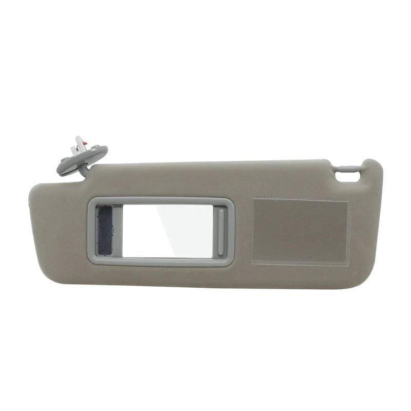 Visier Fahrer Beifahrerseite Mit Lampe 74310-6A020 Sonnenblende Für Toyota Für Land Für Cruiser J12 2002-2009 Für Prado LC120 2003-2009 Sonnenblende(Beige Left Driver) von Drkxdt