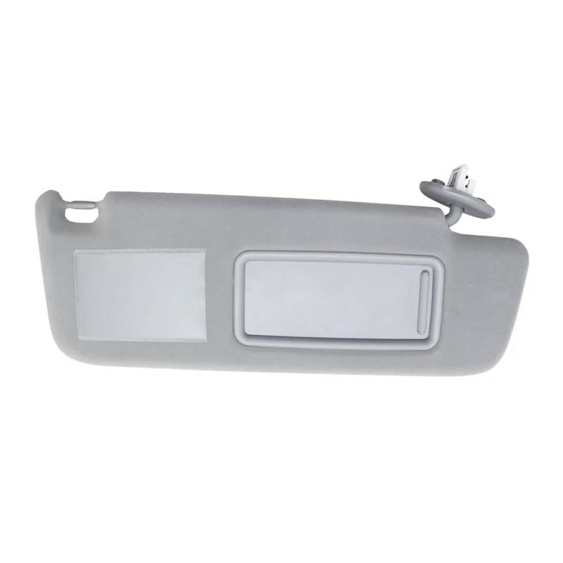 Visier Fahrer Beifahrerseite Mit Lampe 74310-6A020 Sonnenblende Für Toyota Für Land Für Cruiser J12 2002-2009 Für Prado LC120 2003-2009 Sonnenblende(Grey Right Passenge) von Drkxdt