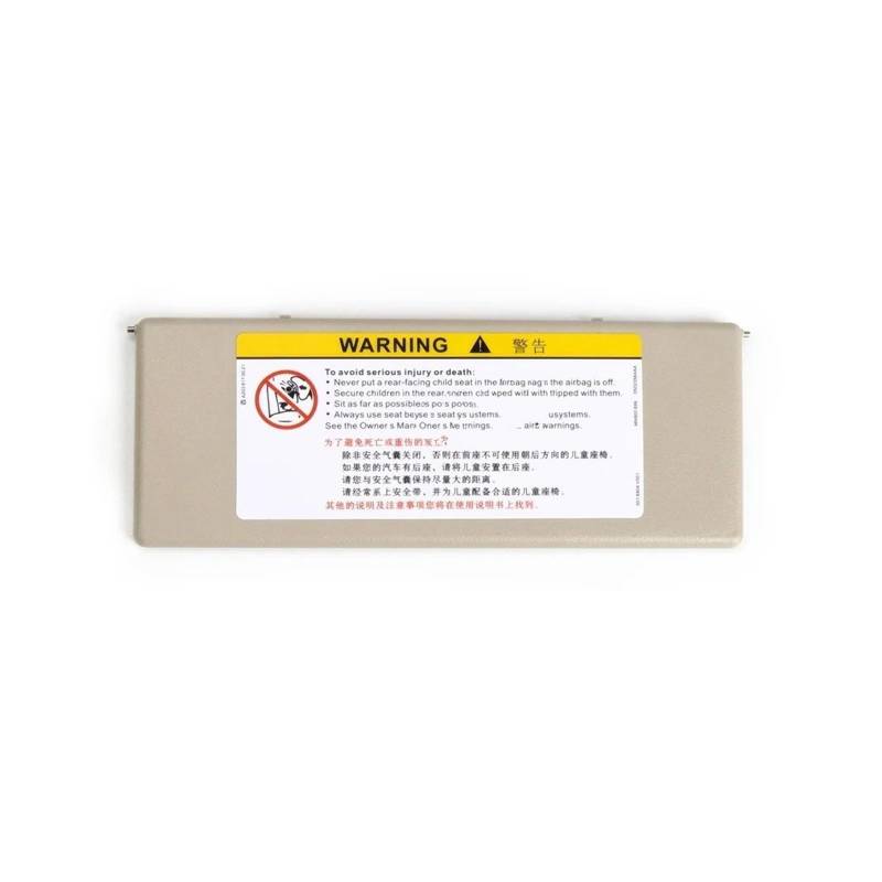 Visier Für Buick Für Envision Für Regal Für Lacrosse Für Excelle Auto-Innenspiegel Schminkspiegel Automatische Sonnenschutzblende Spiegelabdeckung Sonnenblende(Light Beige) von Drkxdt