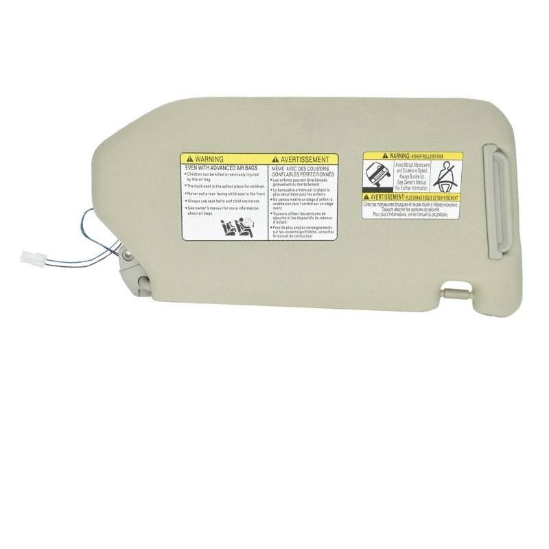 Visier Für Nissan Für Pathfinder R52 Links Rechts Fahrer Auto Sonnenblende Schatten 2013 2014 2015 2016 2017 Für Infiniti QX60 JX35 96401-9PB0A Sonnenblende(Links) von Drkxdt