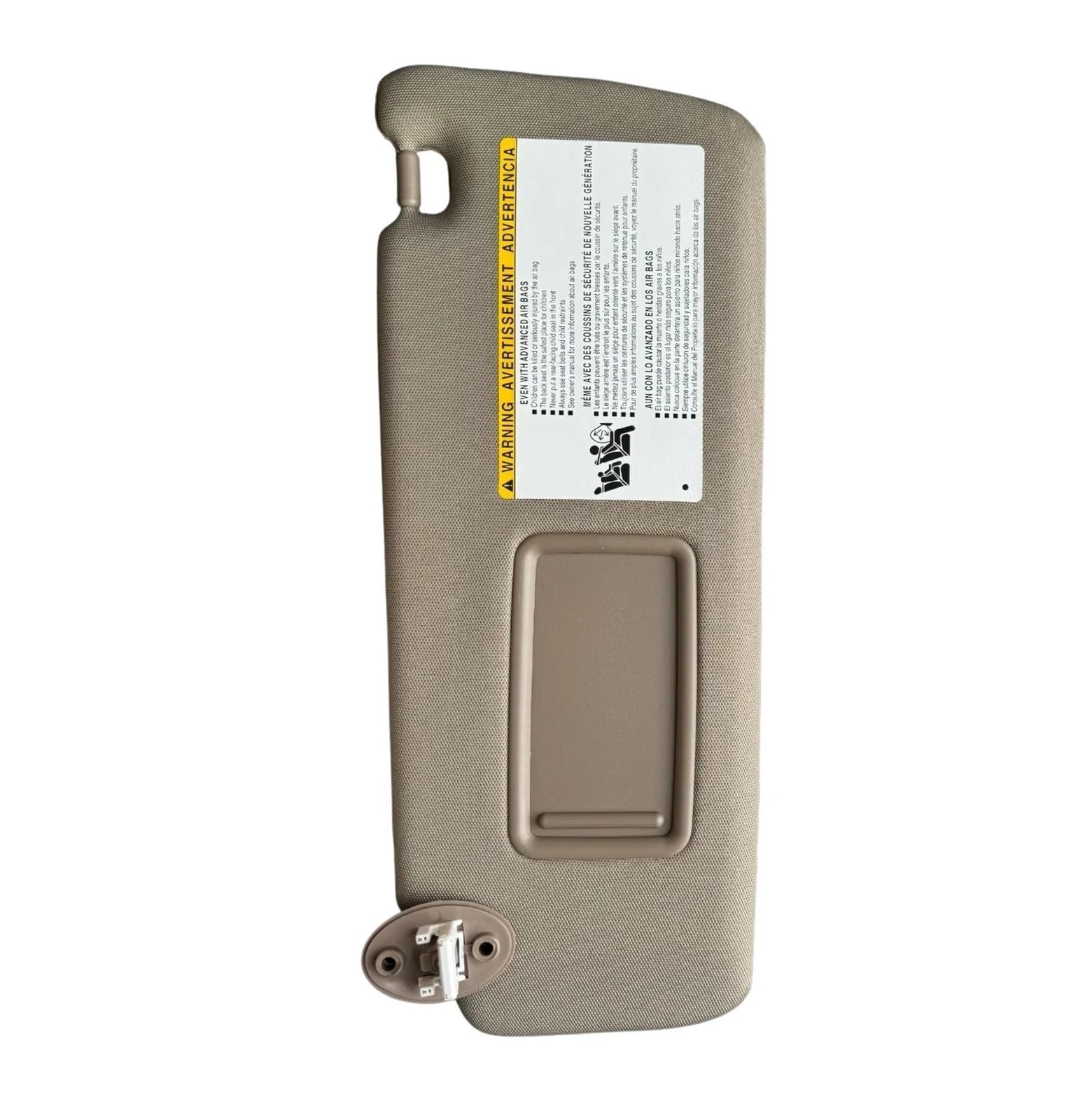 Visier Für Toyota Für 4runner 2010-2022 7432035A91B1 7432035A90B1 Innen Dach Sonnenblende Mit Make-Up Spiegel Auto Zubehör Sonnenblende(Beige Left) von Drkxdt