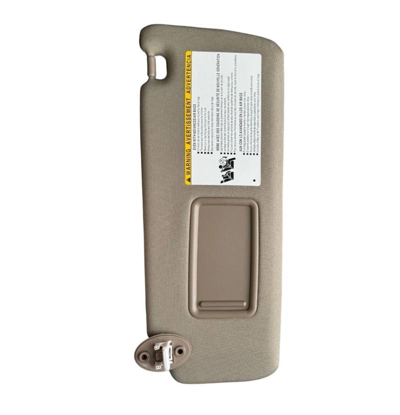 Visier Für Toyota Für 4runner 2010-2022 7432035A91B1 7432035A90B1 Innen Dach Sonnenblende Mit Make-Up Spiegel Auto Zubehör Sonnenblende(Beige Left) von Drkxdt