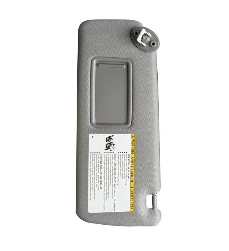 Visier Für Toyota Für 4runner 2010-2022 7432035A91B1 7432035A90B1 Innen Dach Sonnenblende Mit Make-Up Spiegel Auto Zubehör Sonnenblende(Gray Left) von Drkxdt