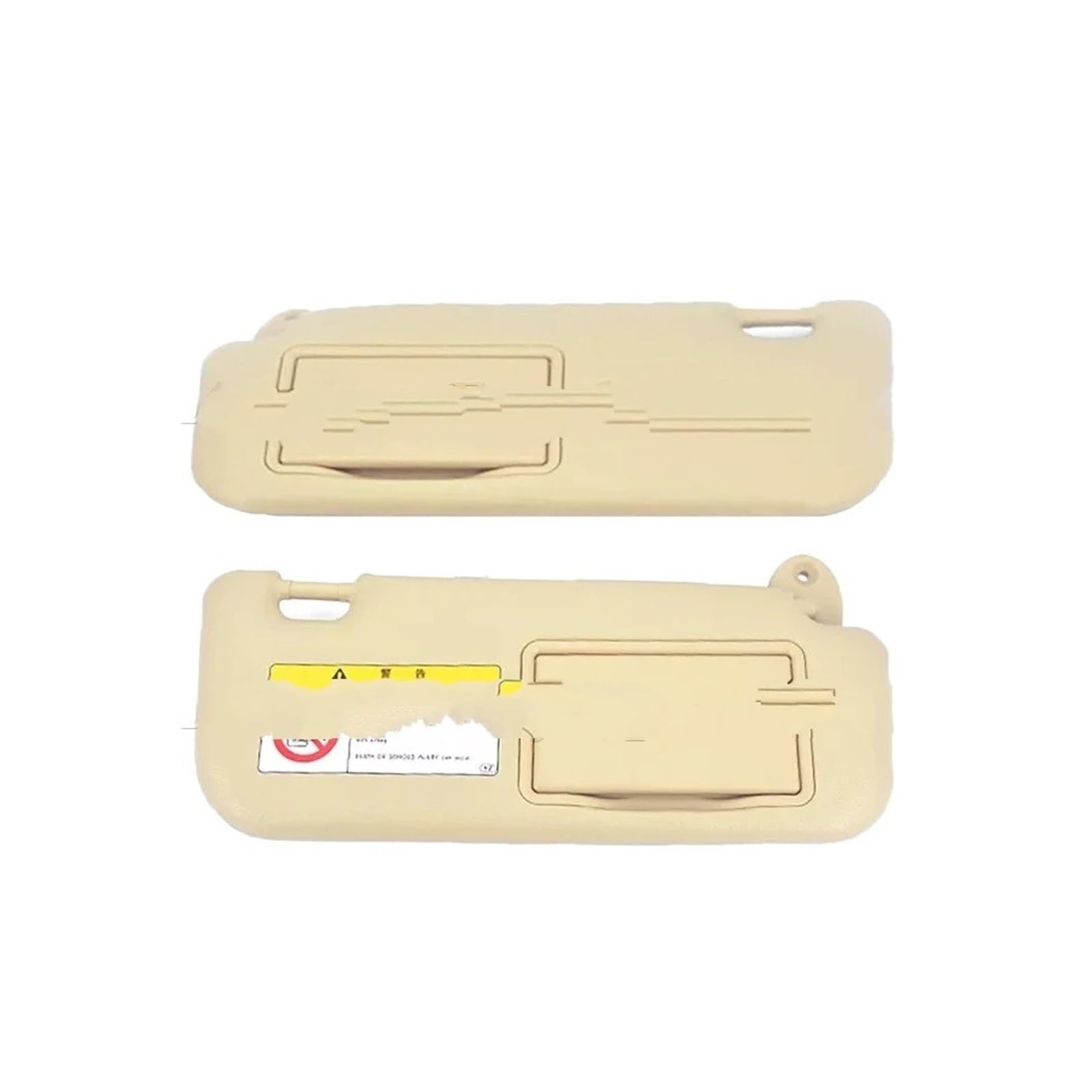 Visier Für Toyota Für Vios Für Yaris Für Yaris L 2014 2015 2016 2017 2018 2019 2020 2021 2022 Beige Grau Links Rechts Sonnenblende Sonnenblende(Beige A Pair) von Drkxdt