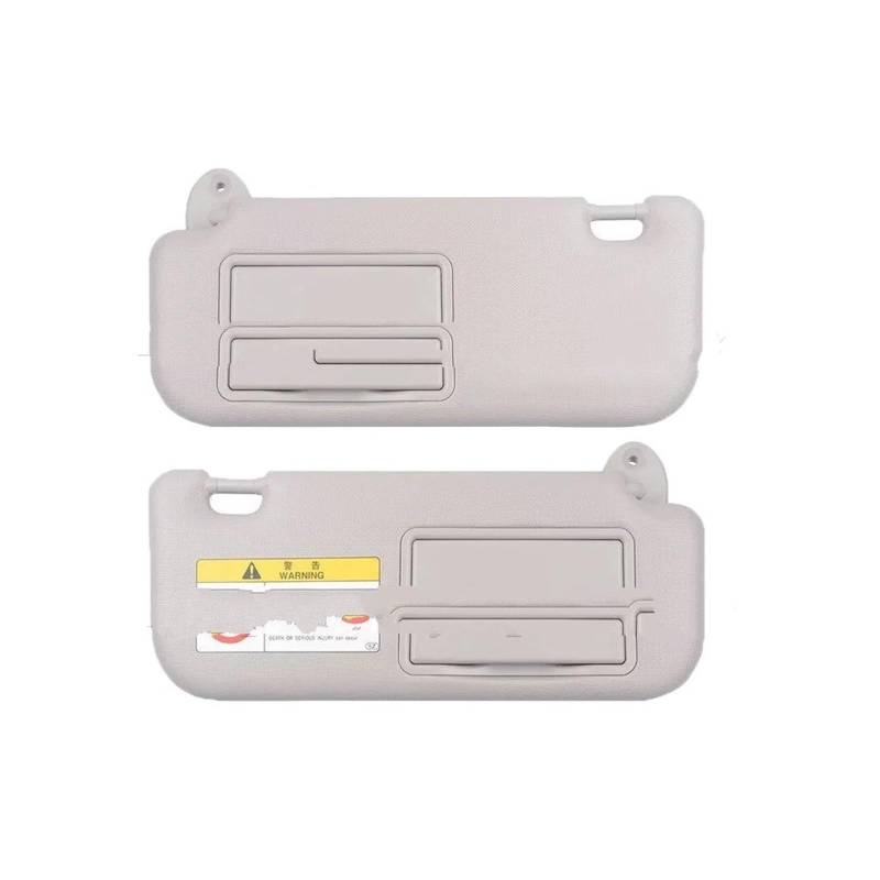 Visier Für Toyota Für Vios Für Yaris Für Yaris L 2014 2015 2016 2017 2018 2019 2020 2021 2022 Beige Grau Links Rechts Sonnenblende Sonnenblende(Grey A Pair) von Drkxdt