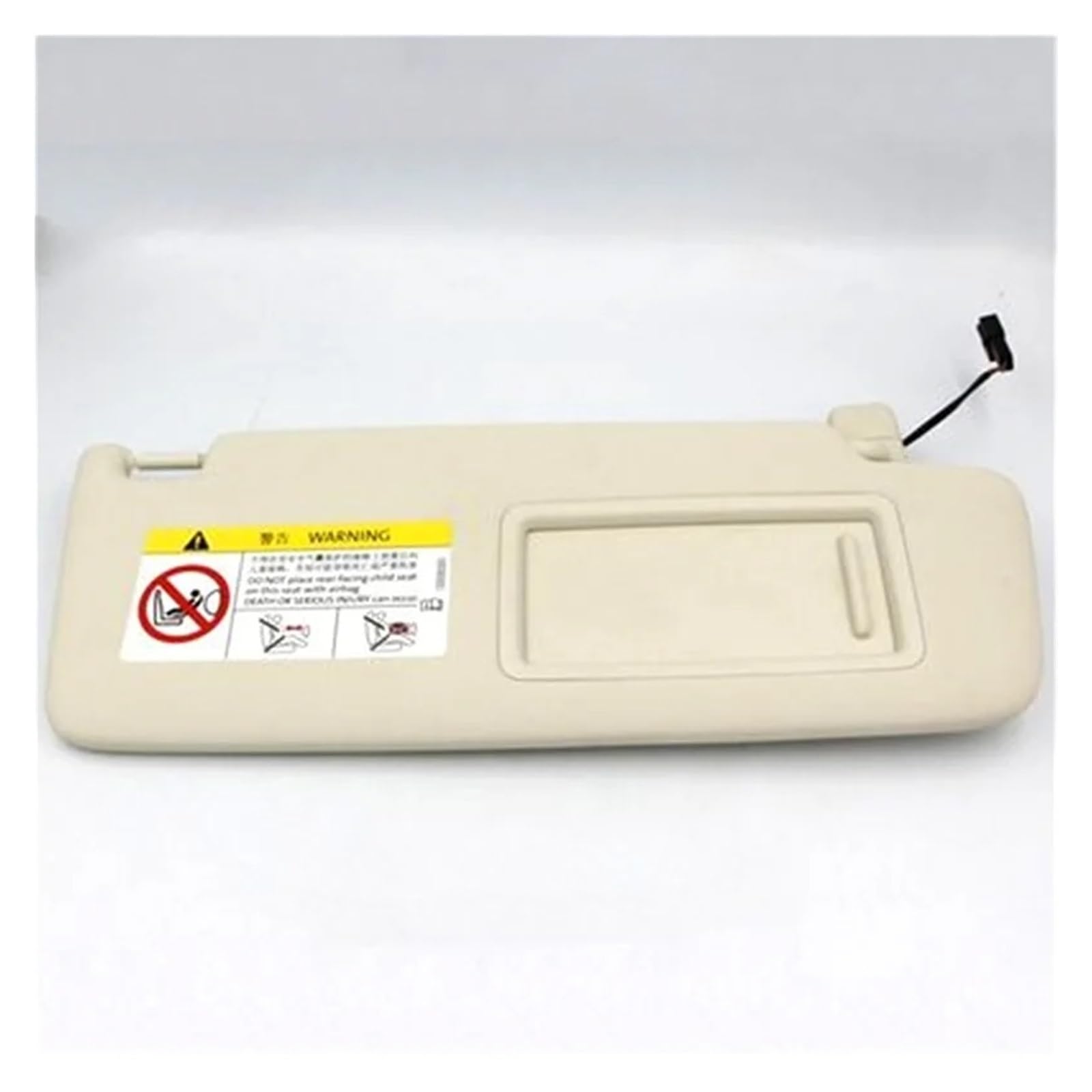 Visier Grau 5GG 857 551 5GG 857 552 Für Golf 7 MK7 Kosmetikspiegel Sonnenblende Shading Board Autoinnenraum Sonnenblende(Beige Right) von Drkxdt