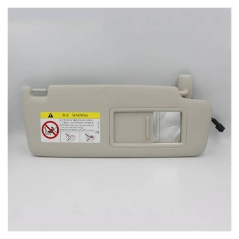 Visier Grau 5GG 857 551 5GG 857 552 Für Golf 7 MK7 Kosmetikspiegel Sonnenblende Shading Board Autoinnenraum Sonnenblende(Gray Right) von Drkxdt