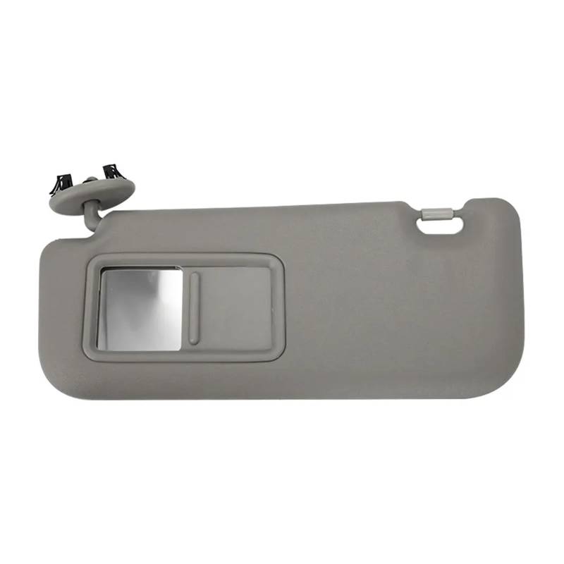 Visier Grau Beige Links Rechts Seite Fahrer Beifahrer Seite Sonnenblende Mit Spiegel Für Toyota Für Auris Für Corolla 2010 2011 2012 2013 Auto Innen Sonnenblende(Grey Left) von Drkxdt