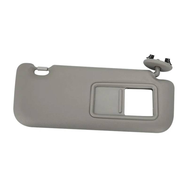 Visier Grau Beige Links Rechts Seite Fahrer Beifahrer Seite Sonnenblende Mit Spiegel Für Toyota Für Auris Für Corolla 2010 2011 2012 2013 Auto Innen Sonnenblende(Grey Right) von Drkxdt