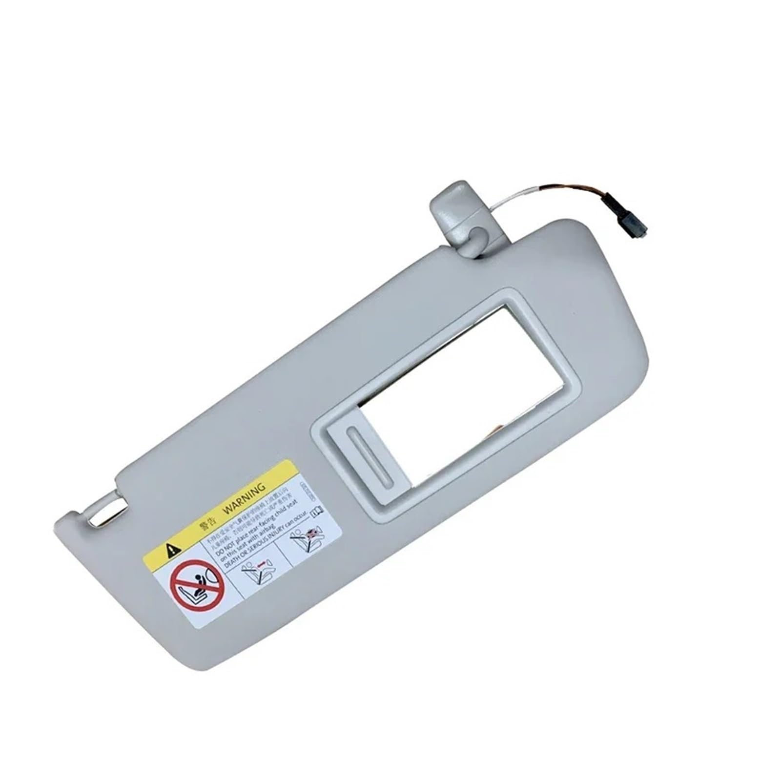 Visier Grauer Make-up-Spiegel Sonnenblende Im Innenraum Für Golf 7 7,5 Für Passat B8 CC Für Jetta MK7 Für A7 Für Skoda Für Octavia 3 5G0857551 5G0857552 Sonnenblende(Recht) von Drkxdt