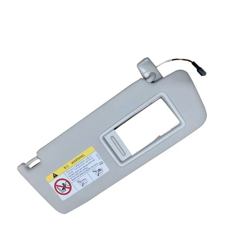 Visier Grauer Make-up-Spiegel Sonnenblende Im Innenraum Für Golf 7 7,5 Für Passat B8 CC Für Jetta MK7 Für A7 Für Skoda Für Octavia 3 5G0857551 5G0857552 Sonnenblende(Recht) von Drkxdt