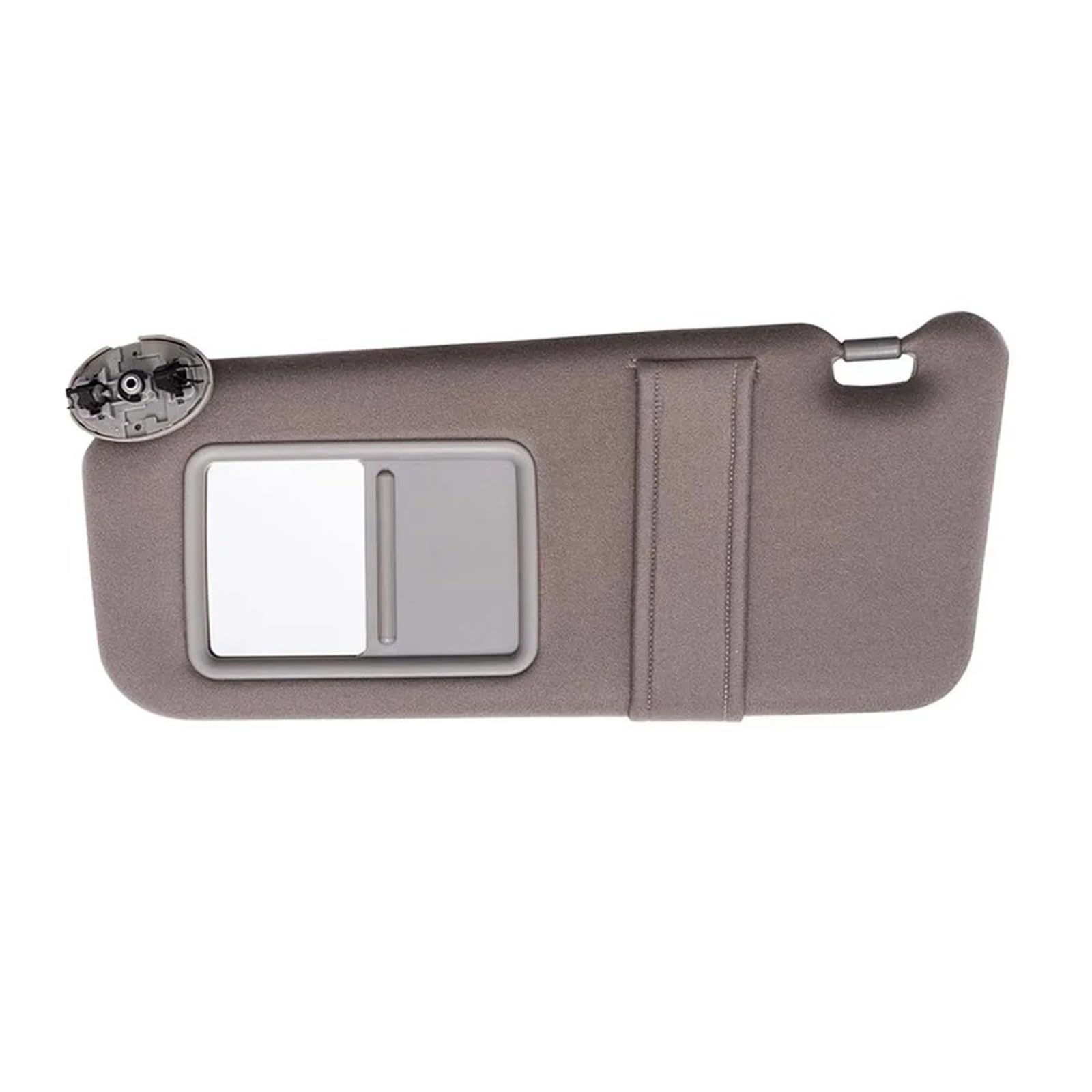 Visier Kein Licht Auto Sonnenblende Grau Beige Sonnenschirm Für Toyota Für Camry 2007 2008 2009-2011 7432006780E0 Zubehör Sonnenblende(Gray Left) von Drkxdt