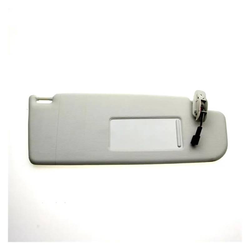 Visier Sonnenblende Für VW Für Käfer Für Golf Für Jetta MK4 Für Passat B5 Für Skoda 1998-2013 3B0857551AH 3B0 857 551 6X08 Mit Make-up-Spiegel Sonnenblende(Grey Right) von Drkxdt