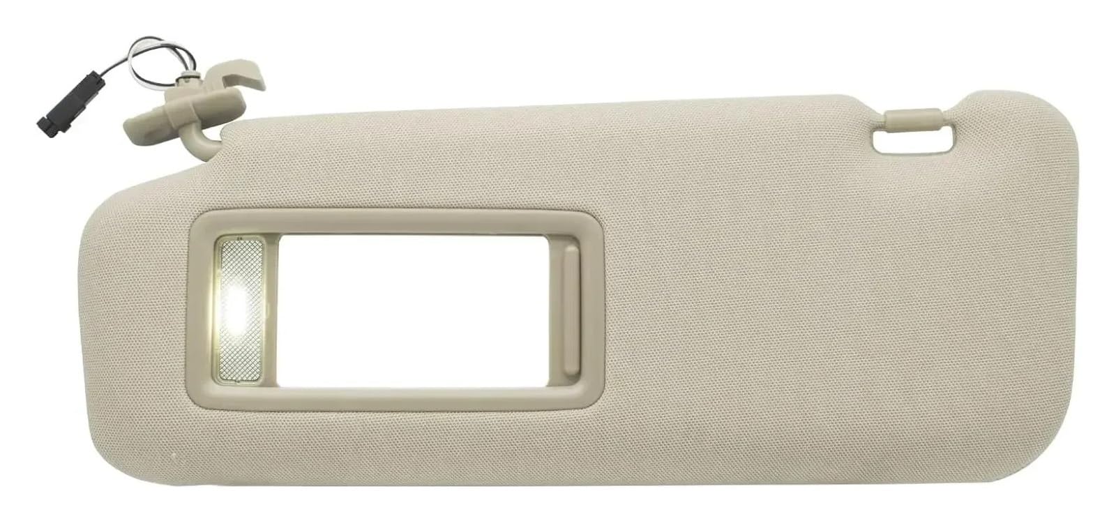 Visier Sonnenblende Links Rechts Fahrer Beifahrerseite Sonnenblende Schatten Für Mazda Für CX-9 Für CX9 2010 2011 2012 2013 2014 2015 Schild Sonnenschirm Sonnenblende(Left Beige) von Drkxdt