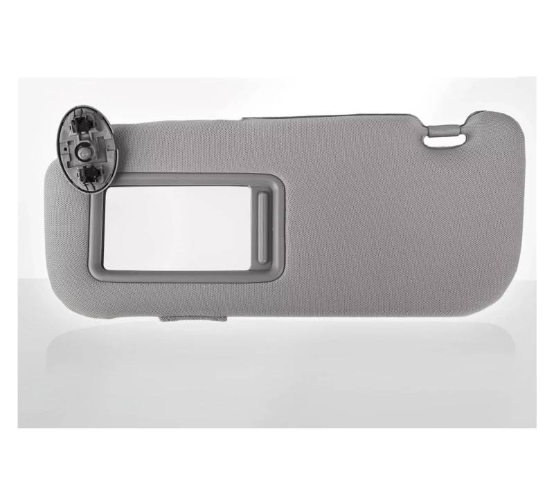 Visier Sonnenblende Mit Spiegel Grau/Beige Sonnenschutz Links Rechts Fahrer Beifahrerseite Für Toyota Für Auris Für Corolla 2007–2013 Autoinnenraum Sonnenblende(Grey Left) von Drkxdt