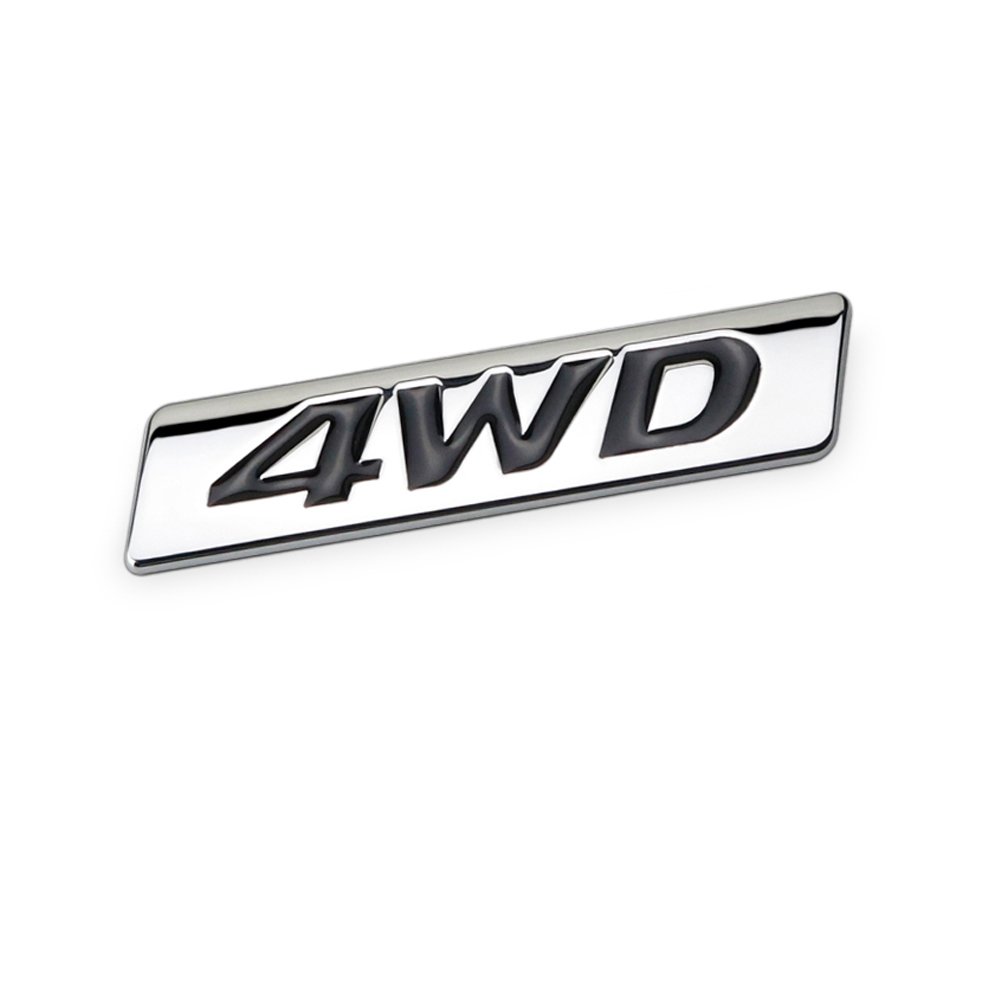 DSYCAR 3D Metall 4WD Auto Aufkleber Logo Emblem Abzeichen Aufkleber Aufkleber Auto Styling DIY Dekoration Zubehör für Universal Cars Moto Fahrrad Auto Styling Dekorative Zubehör (#1) von Dsycar