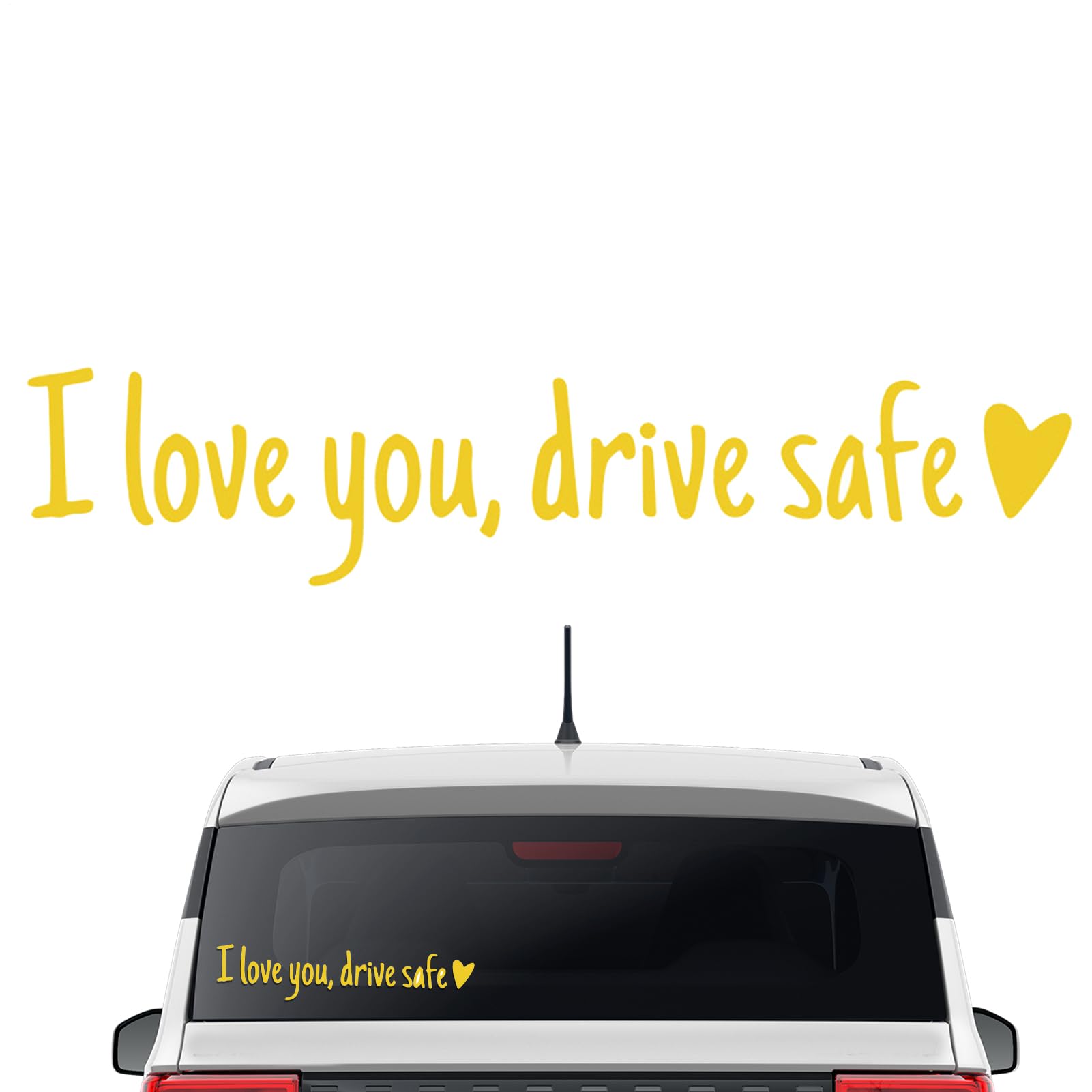 Dtaigou Ich liebe dich, fähre einen sicheren Aufkleber, Rückspiegel -Aufkleber | Wasserspiegel -Aufkleber wasserdichte Buchstaben,Ich liebe dich, fahre Safe Emblem Labels für LKW -Stoßfänger Fahrzeuge Dtaigou Ich liebe dich, fähre einen sicheren Aufkleber, Rückspiegel -Aufkleber | Wasserspiegel -Aufkleber wasserdichte Buchstaben,Ich liebe dich, fahre Safe Emblem Labels für LKW -Stoßfänger Fahrzeuge von Dtaigou