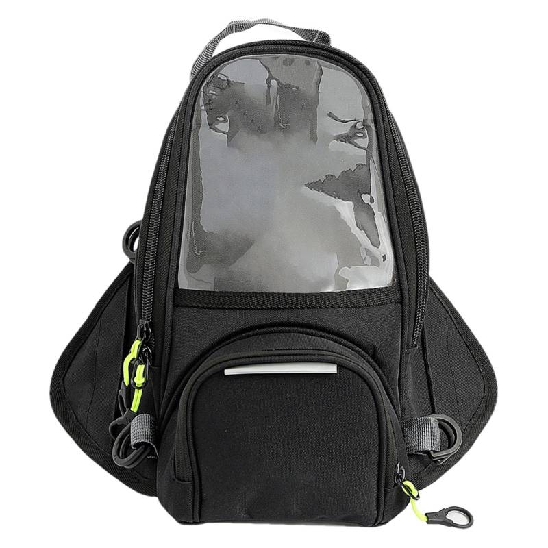 Dtaigou Magnetischer Motorrad-Tankrucksack, Wasserdichter Motorrad-Tankrucksack mit großem Stauraum und stabiler Befestigung für Motorräder von Dtaigou