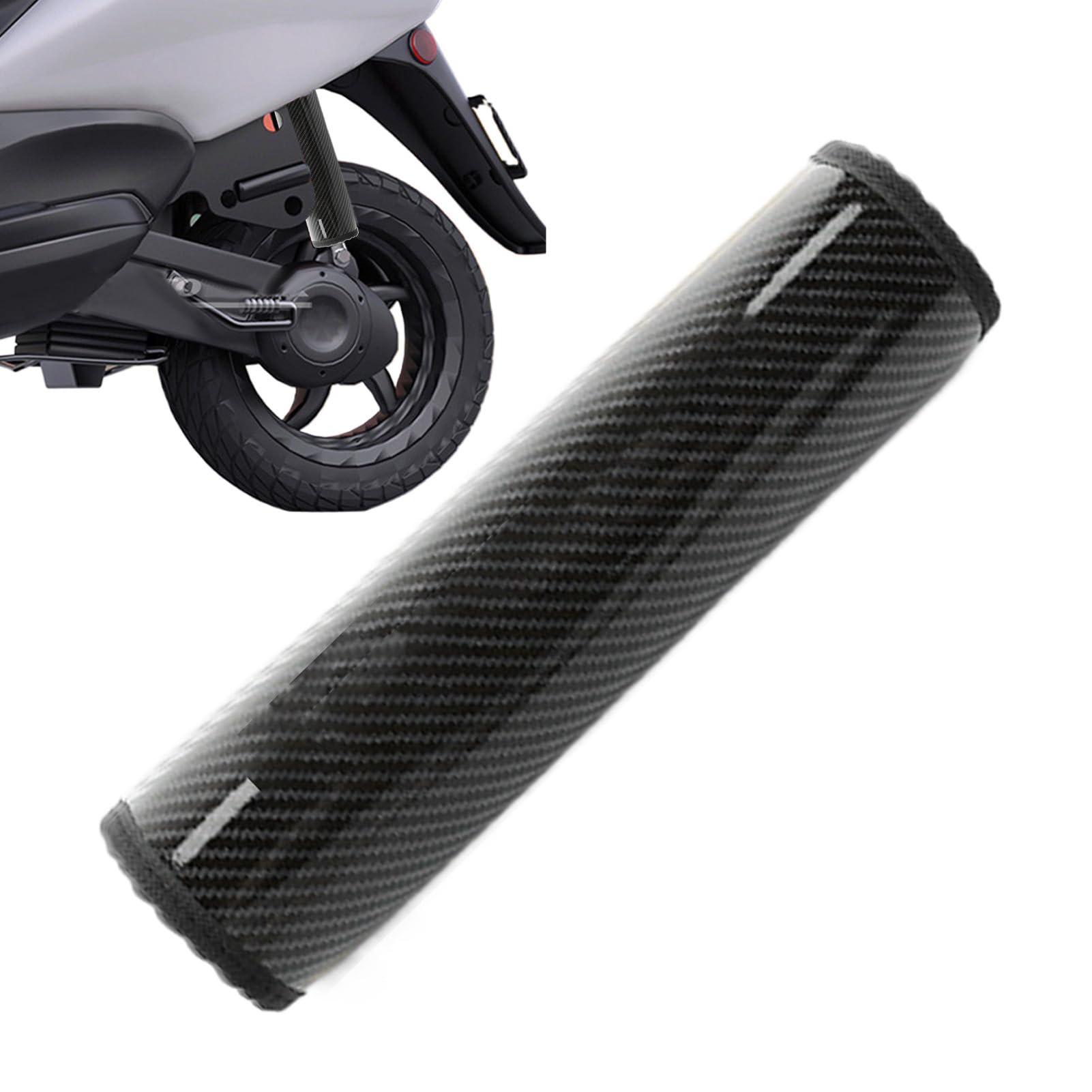 Dtaigou Stoßabdeckungen, Carbon Wrap | Wasserdichte Kohlefaser -Vordergabelabdeckung - Einstellbare Motorradschutzstange, Schutzhandwerker, Schutzschockdämpfer für die meisten Schmutzräder Dtaigou Stoßabdeckungen, Carbon Wrap | Wasserdichte Kohlefaser -Vordergabelabdeckung - Einstellbare Motorradschutzstange, Schutzhandwerker, Schutzschockdämpfer für die meisten Schmutzräder von Dtaigou