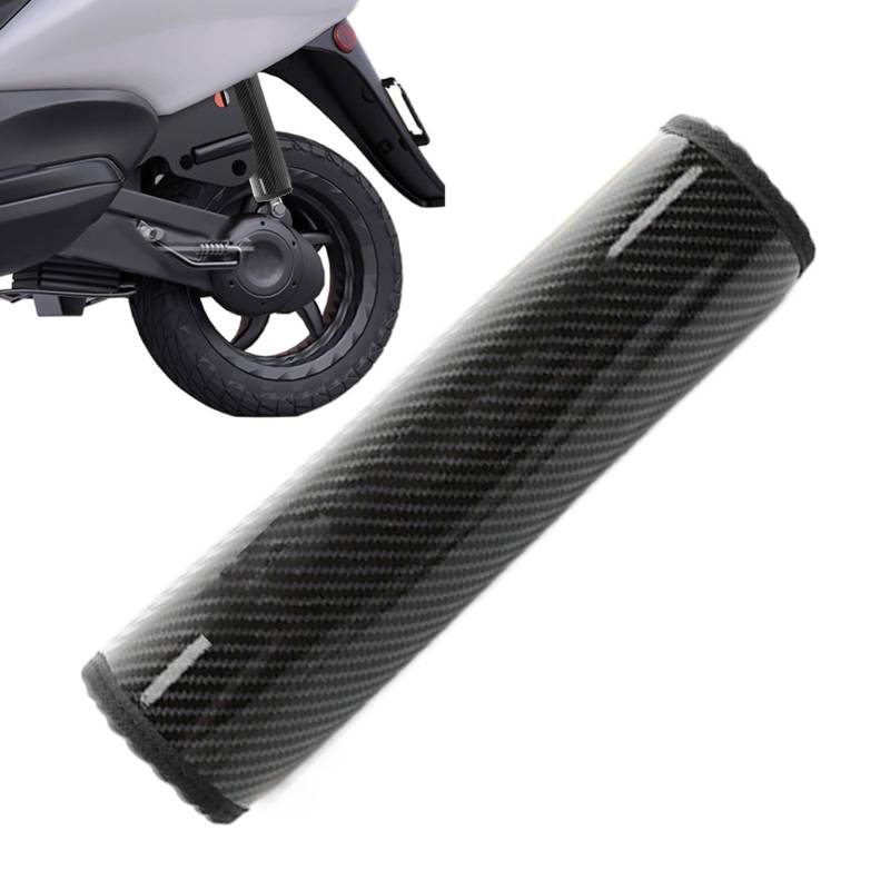 Dtaigou Stoßabdeckungen, Carbon Wrap | Wasserdichte Kohlefaser -Vordergabelabdeckung - Einstellbare Motorradschutzstange, Schutzhandwerker, Schutzschockdämpfer für die meisten Schmutzräder von Dtaigou