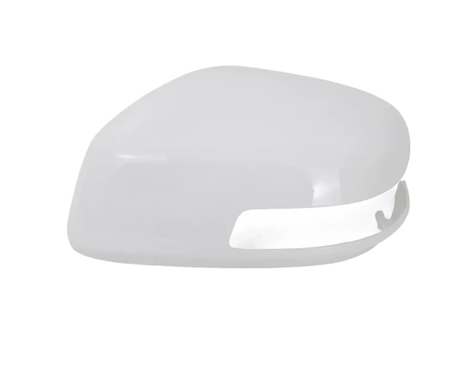 Auto Spiegelkappe Für City 2009-2014 Äußere Rückspiegel Abdeckung Seite Rückspiegel Shell Gehäuse Mit Lampe Typ Spiegelkappen Außenspiegel(1piece taffeta white L) von Dtbdfak