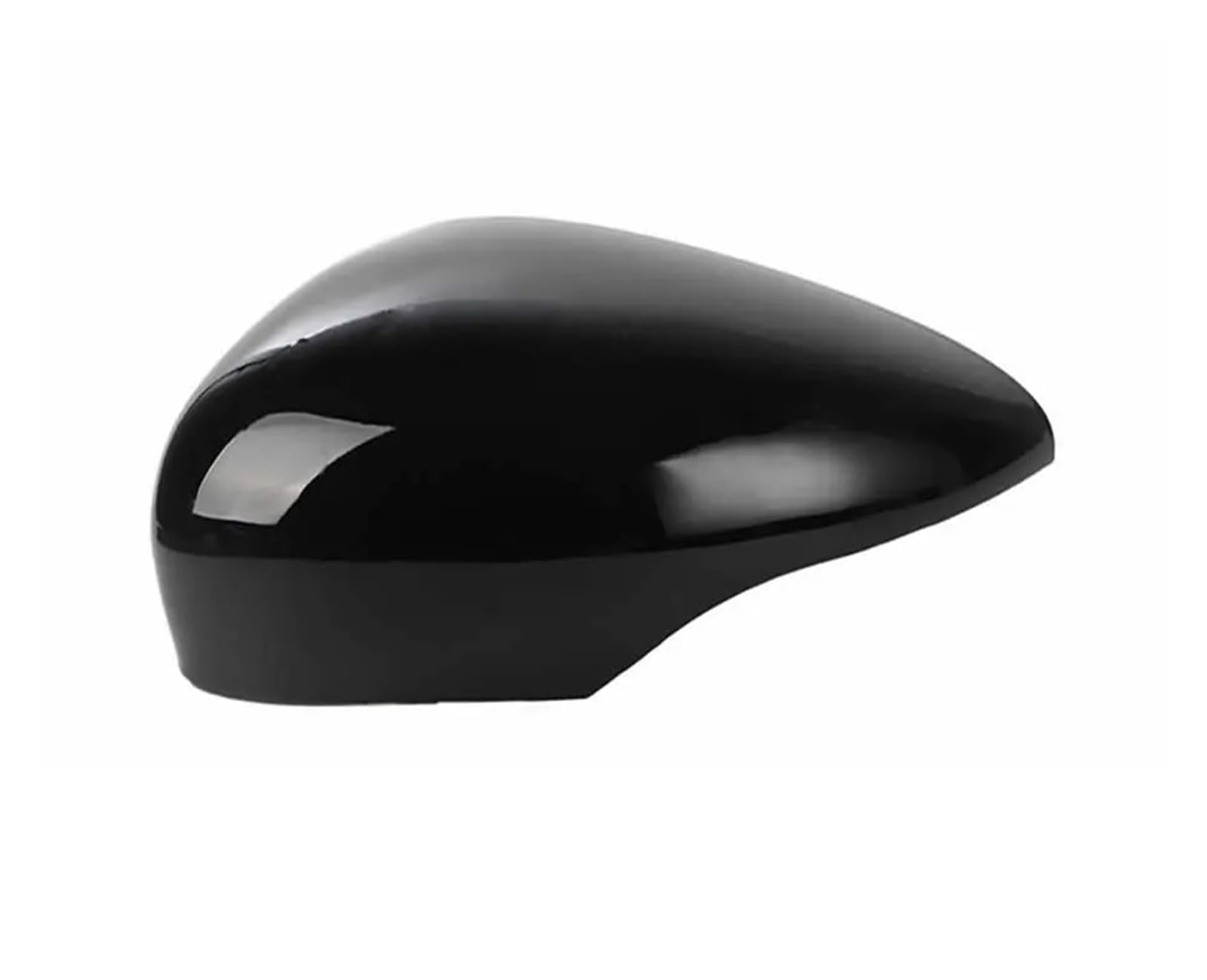 Auto Spiegelkappe Für Ford Für Fiesta 2009-2016 Rückspiegel Shell Gehäuse Flügel Tür Seite Spiegel Abdeckung Farbe Lackiert Spiegelkappen Außenspiegel(1piece black L) von Dtbdfak