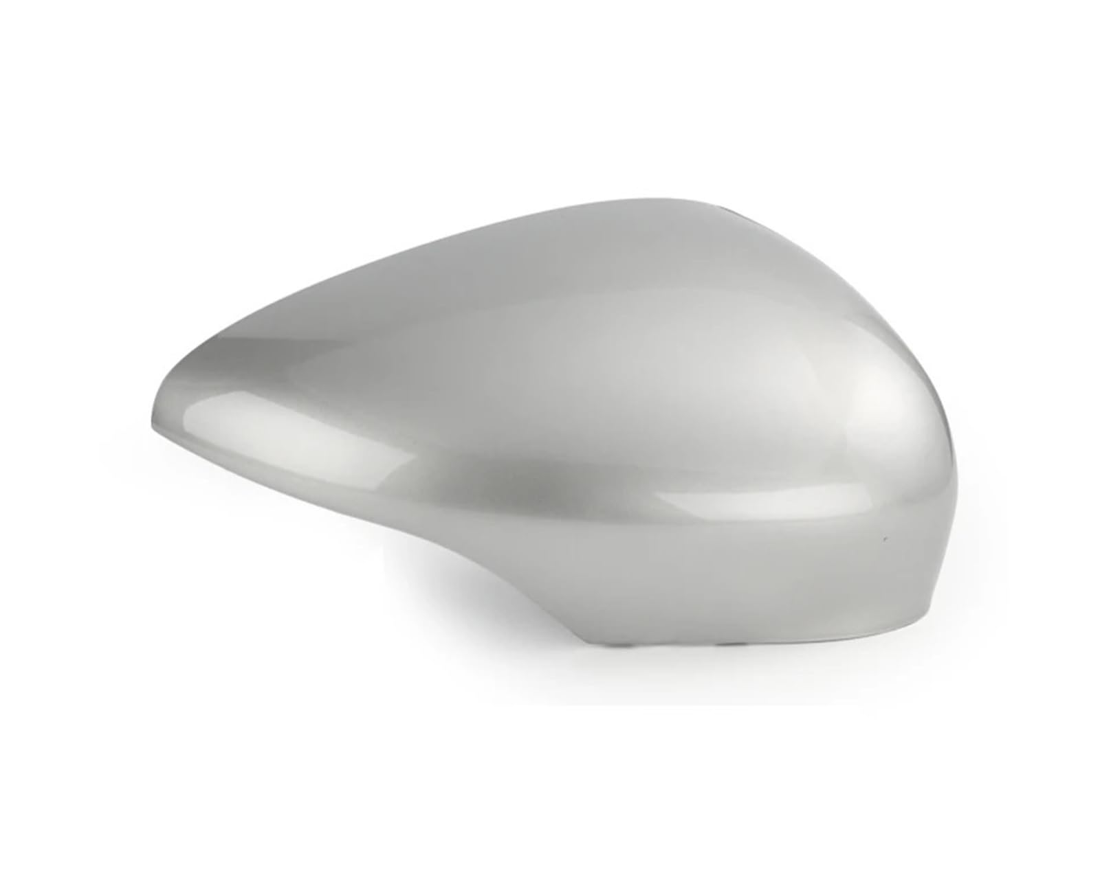 Auto Spiegelkappe Für Ford Für Fiesta 2009-2016 Rückspiegel Shell Gehäuse Flügel Tür Seite Spiegel Abdeckung Farbe Lackiert Spiegelkappen Außenspiegel(1piece silver R) von Dtbdfak