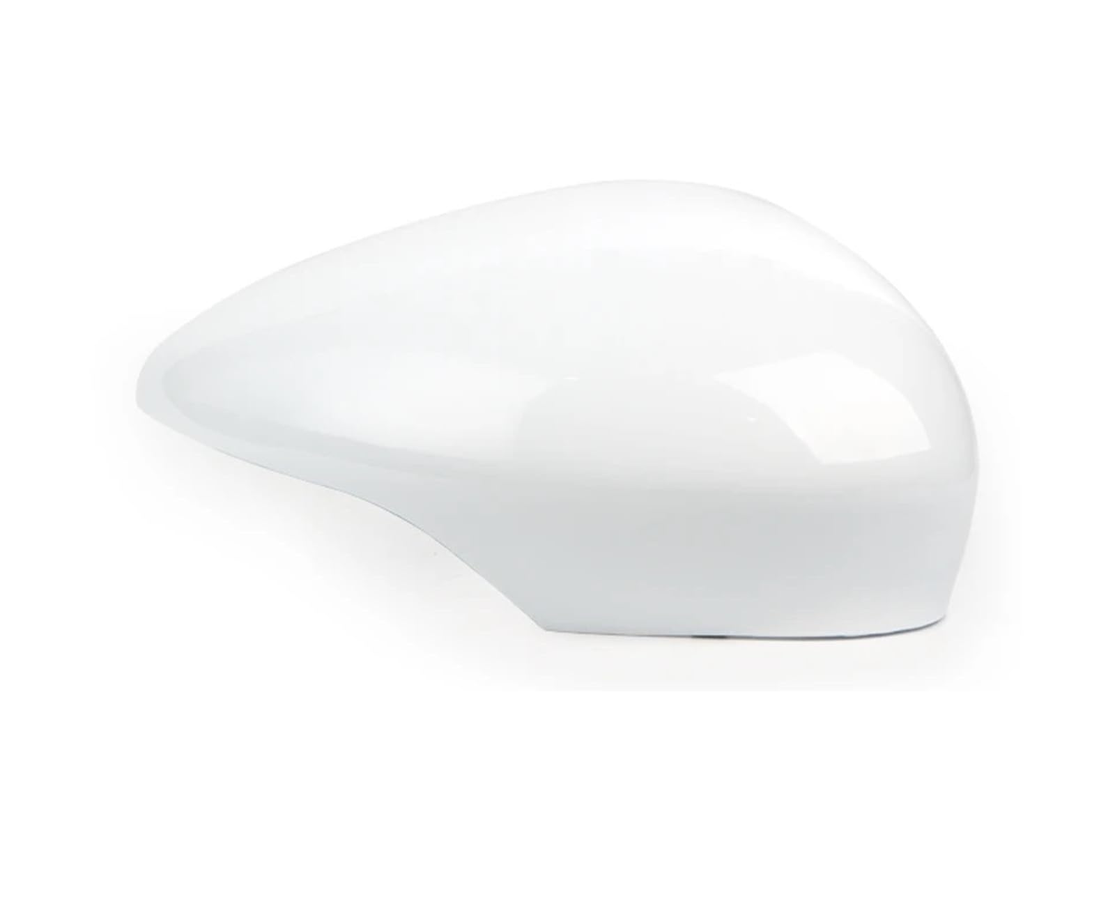 Auto Spiegelkappe Für Ford Für Fiesta 2009-2016 Rückspiegel Shell Gehäuse Flügel Tür Seite Spiegel Abdeckung Farbe Lackiert Spiegelkappen Außenspiegel(1piece white R) von Dtbdfak