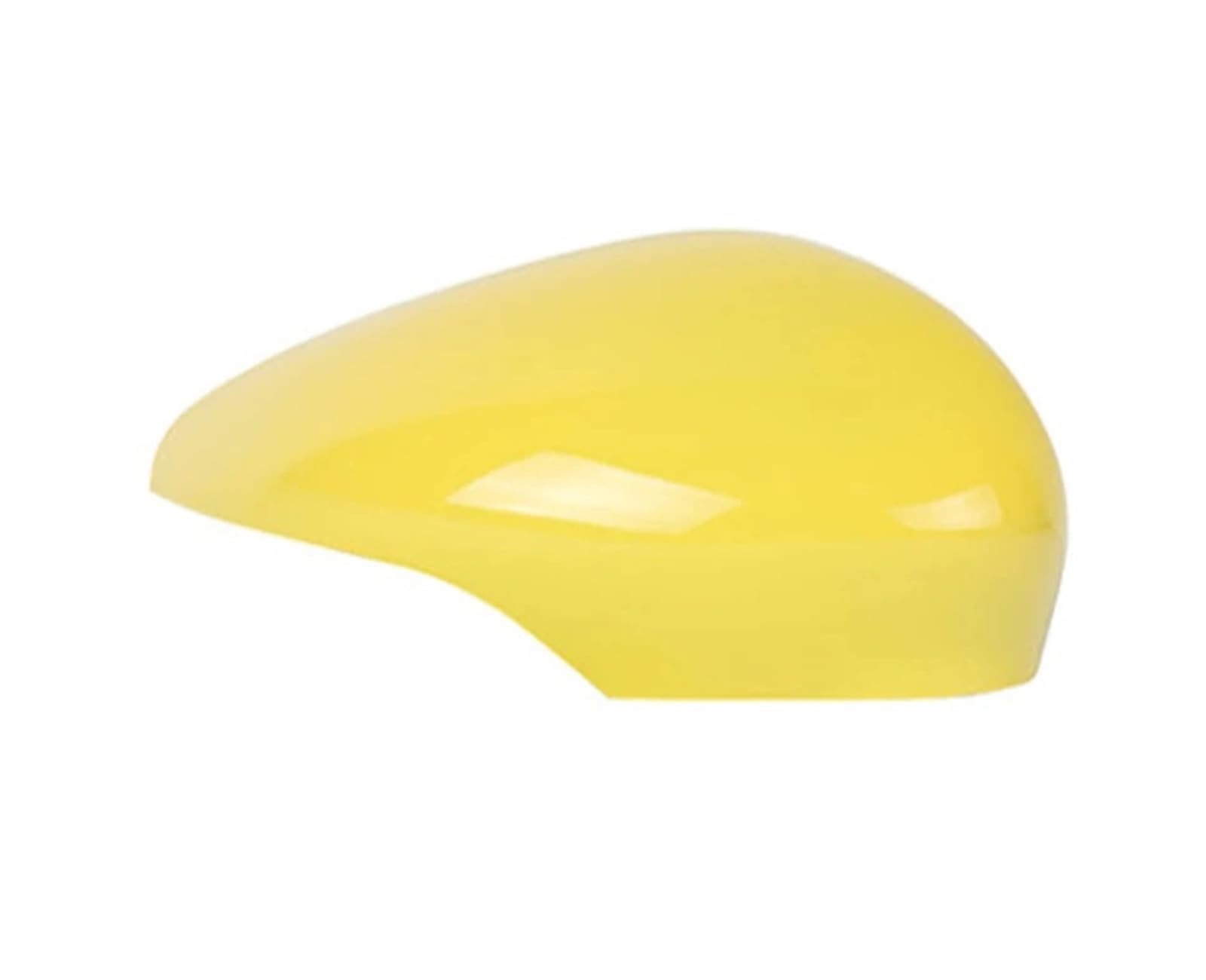 Auto Spiegelkappe Für Ford Für Fiesta 2009-2016 Rückspiegel Shell Gehäuse Flügel Tür Seite Spiegel Abdeckung Farbe Lackiert Spiegelkappen Außenspiegel(1piece yellow R) von Dtbdfak