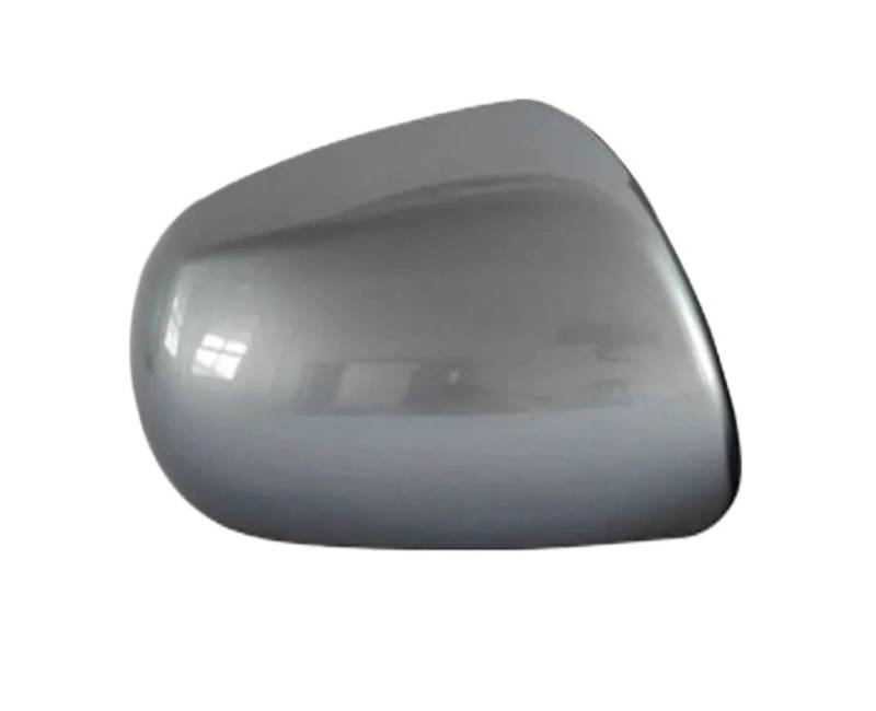 Auto Spiegelkappe Für Kia Für Forte 2009-2017 Auto Rückspiegelabdeckung Spiegel Gehäuse Shell Farbe Lackiert Ohne Lampentyp Spiegelkappen Außenspiegel(Titanium silver R) von Dtbdfak