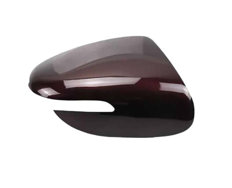 Auto Spiegelkappe Für Kia K3 K3S 2012-2018 Umkehrspiegel Abdeckung Rückspiegel Gehäuse Hinten Shell Mit Lackiert Farbe Spiegelkappen Außenspiegel(Dark cherry red R) von Dtbdfak