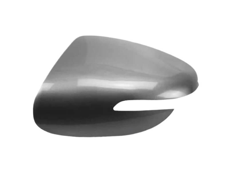 Auto Spiegelkappe Für Kia K3 K3S 2012-2018 Umkehrspiegel Abdeckung Rückspiegel Gehäuse Hinten Shell Mit Lackiert Farbe Spiegelkappen Außenspiegel(Silver L) von Dtbdfak