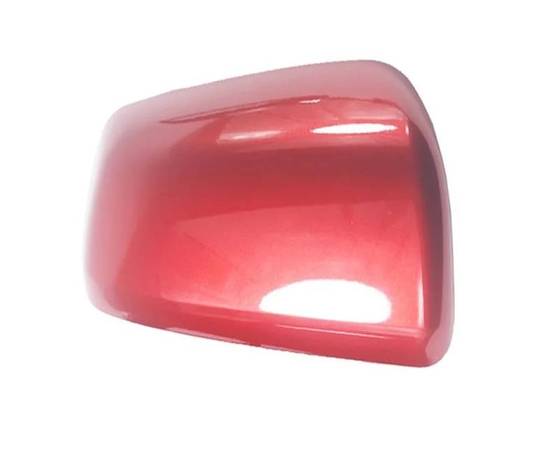 Auto Spiegelkappe Für Mitsubishi Für Lancer EX 2009 2010 2011 2012 Auto Umkehr Spiegel Abdeckung Rückspiegel Gehäuse Shell Spiegelkappen Außenspiegel(1piece dazzling red R) von Dtbdfak