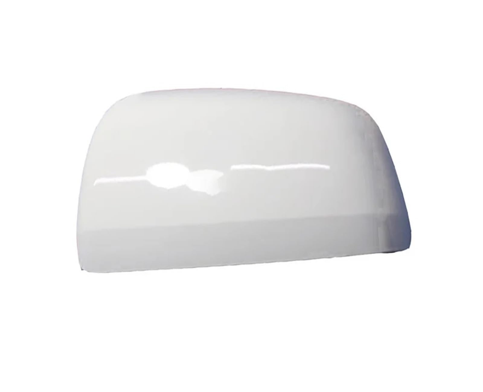 Auto Spiegelkappe Für Mitsubishi Für Lancer EX 2009 2010 2011 2012 Auto Umkehr Spiegel Abdeckung Rückspiegel Gehäuse Shell Spiegelkappen Außenspiegel(1piece white left) von Dtbdfak