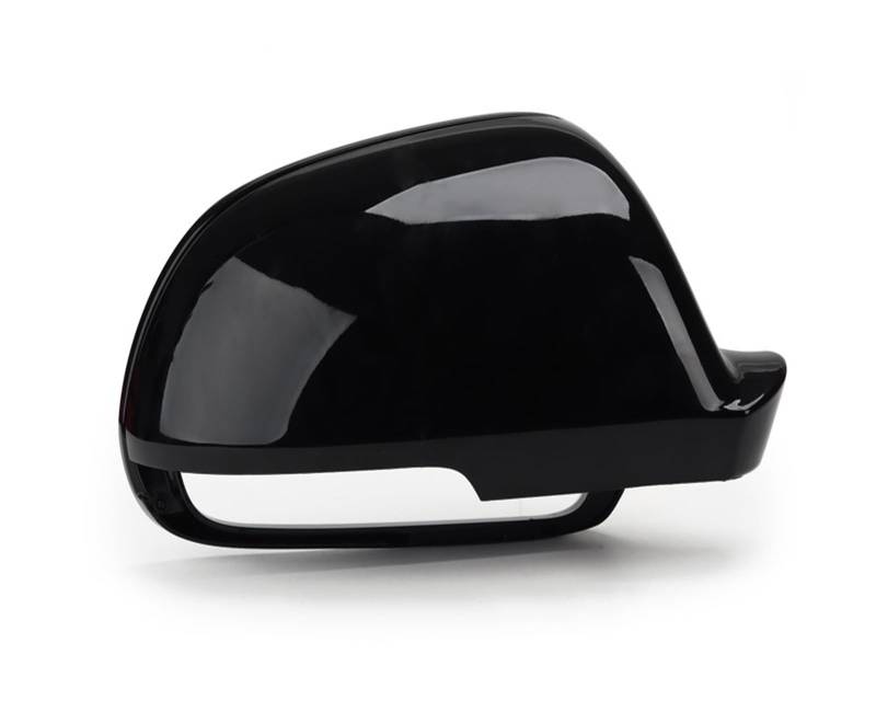 Auto Spiegelkappe Für Skoda Für Octavia Für Classic 2010-2015 Auto Rückspiegel Shell Cap Gehäuse Flügel Tür Seitenspiegel Abdeckung Spiegelkappen Außenspiegel(1piece black R) von Dtbdfak