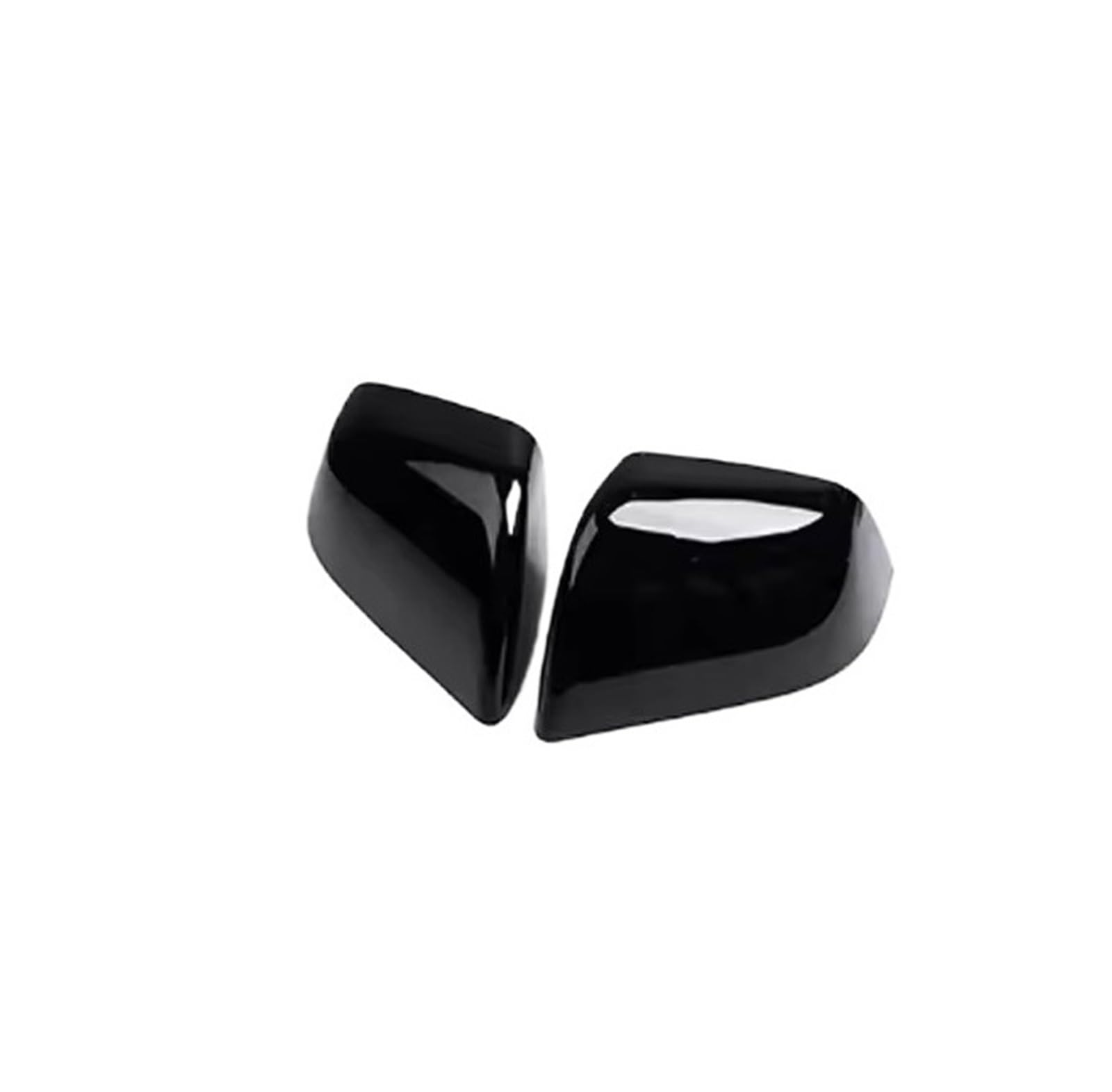 Auto Spiegelkappe Für Tesla Für Modell Y Auto Rückspiegel Shell Cap Gehäuse Flügel Tür Seite Spiegel Abdeckung 1 Paar Spiegelkappen Außenspiegel(Bright black) von Dtbdfak