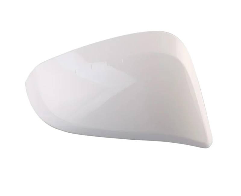 Auto Spiegelkappe Für Toyota Für RAV4 2014 2015 2016-2019 Auto Rückspiegel Abdeckung Rückspiegel Shell Gehäuse Farbe Lackiert Spiegelkappen Außenspiegel(1piece white R) von Dtbdfak