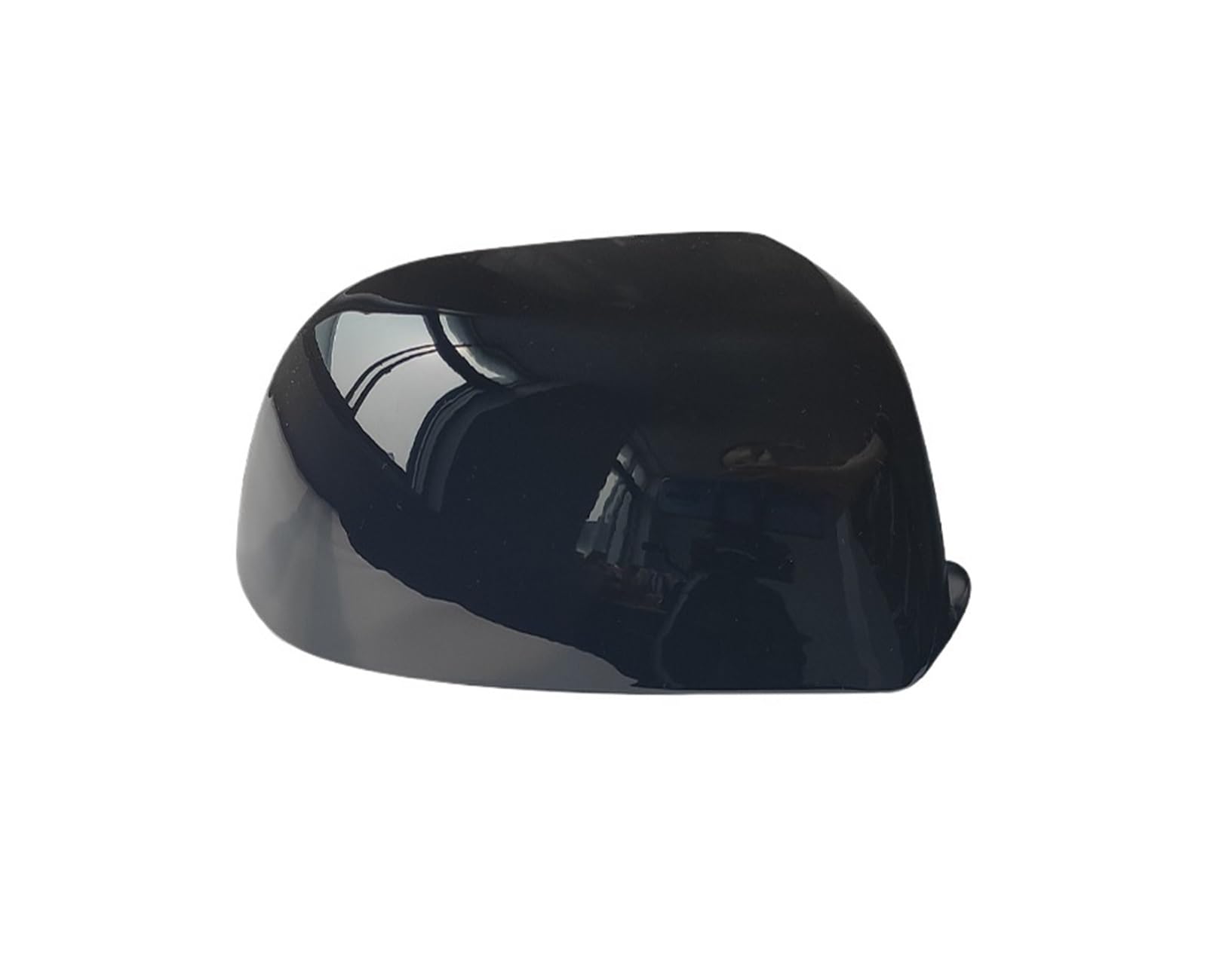 Auto Spiegelkappe Für VW Für Polo 2004 2005 Auto Außen Rückspiegel Abdeckkappe Flügeltür Seitenspiegel Gehäuse Shell Farbe Lackiert Spiegelkappen Außenspiegel(1piece dark black R) von Dtbdfak