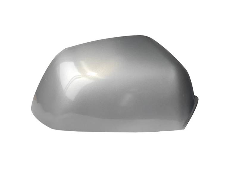 Auto Spiegelkappe Für VW Für Polo 2006-2010 Auto Außen Rückspiegel Abdeckkappe Flügeltür Seitenspiegel Gehäuse Shell 1 Stück Spiegelkappen Außenspiegel(1piece gray right) von Dtbdfak