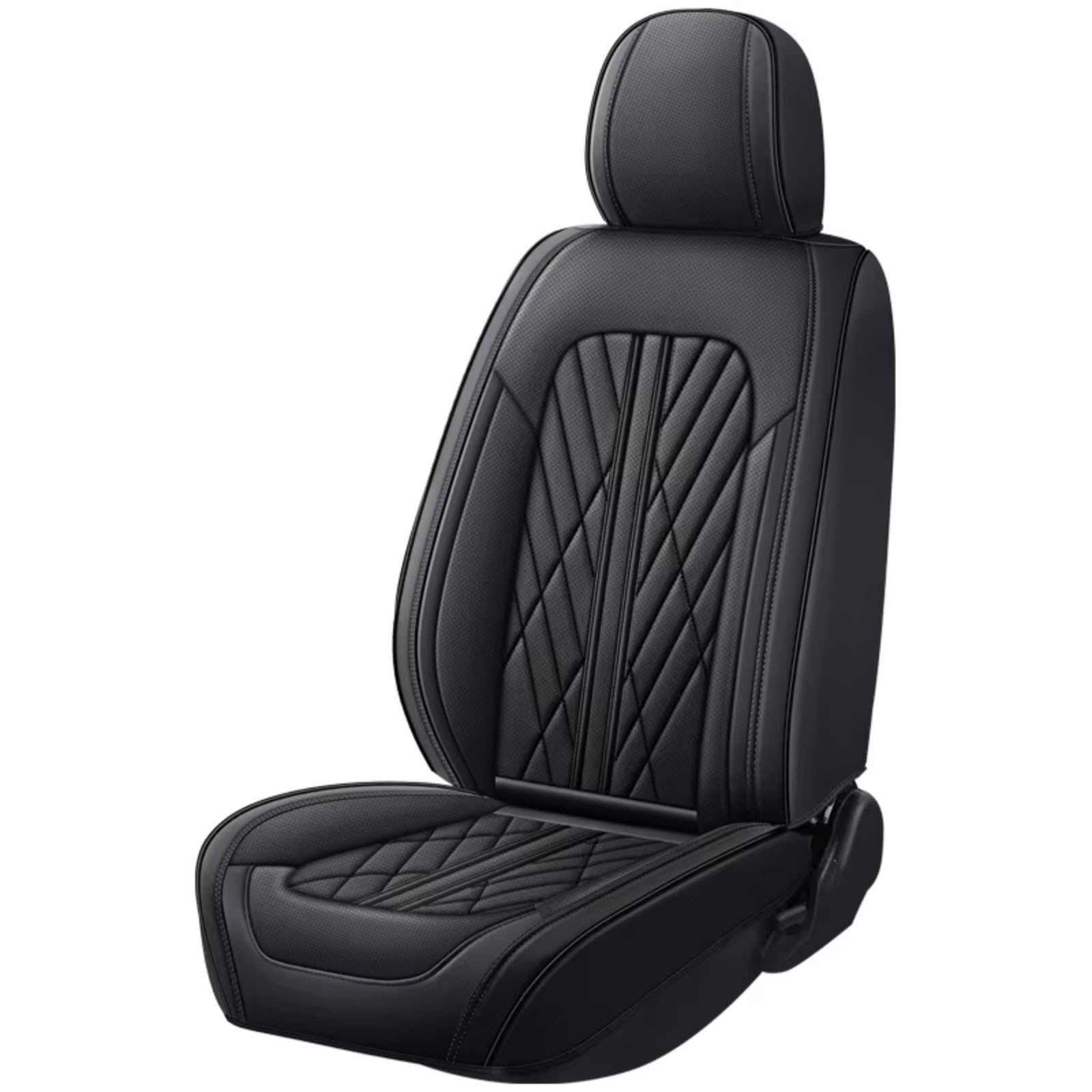 Für A3 Für Sportback A1 A4 A5 A6 A6L A7 A8 A8L Leder Pu Autositzbezüge Auto Sitzbezüge(B 1 PCS) von Dtbdfak